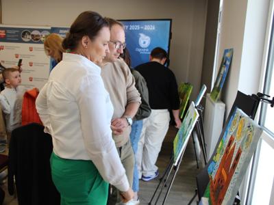 finał powiatowego konkursu plastycznego Namaluj Vincenta