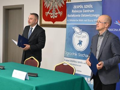 podpisanie porozumienia uczelni z ZS RCKU