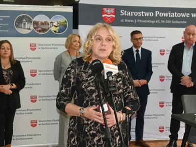 Remont kolejnego odcinka drogi Ruszki–Rybno