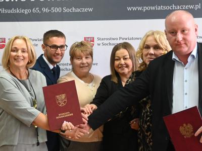 Remont kolejnego odcinka drogi Ruszki–Rybno