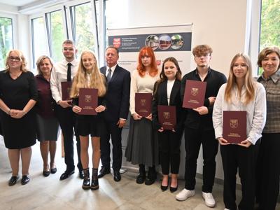 wręczenie stypendiów