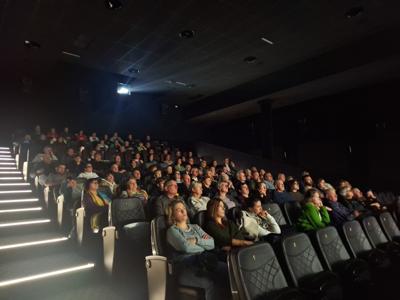 sala kinowa podczas projekcji