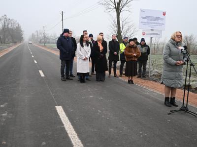 Oficjalny odbiór kolejnego etapu modernizacji drogi Orłów – Rokotów