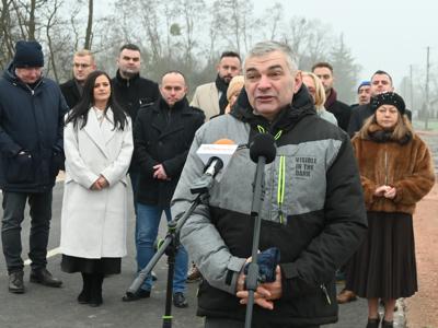 Oficjalny odbiór kolejnego etapu modernizacji drogi Orłów – Rokotów