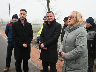 Oficjalny odbiór kolejnego etapu modernizacji drogi Orłów – Rokotów