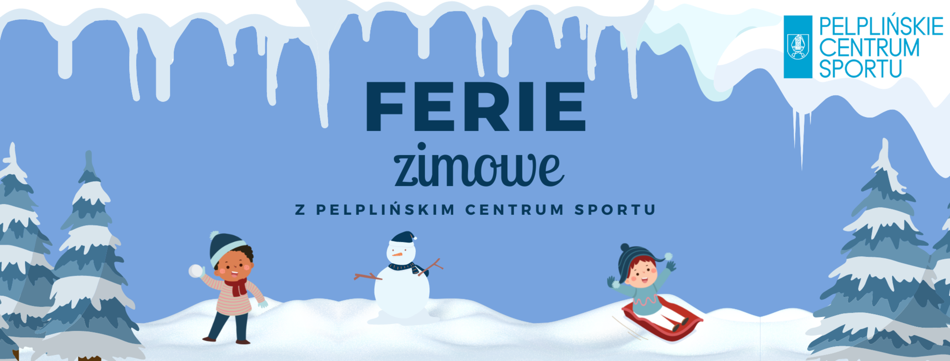 tło ferie zimowe pcs 