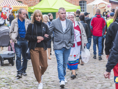 Zdjęcie z  XX Jarmarku Cysterskiego w Pelplinie 2021