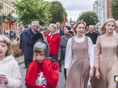 Zdjęcie z  XX Jarmarku Cysterskiego w Pelplinie 2021
