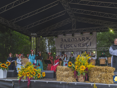 Zdjęcie z  XX Jarmarku Cysterskiego w Pelplinie 2021