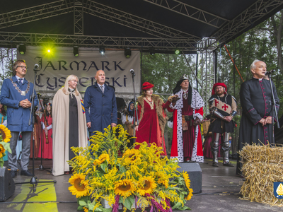 Zdjęcie z  XX Jarmarku Cysterskiego w Pelplinie 2021