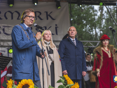 Zdjęcie z  XX Jarmarku Cysterskiego w Pelplinie 2021