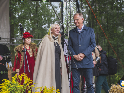 Zdjęcie z  XX Jarmarku Cysterskiego w Pelplinie 2021