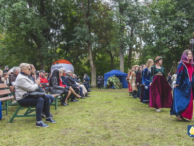 Zdjęcie z  XX Jarmarku Cysterskiego w Pelplinie 2021