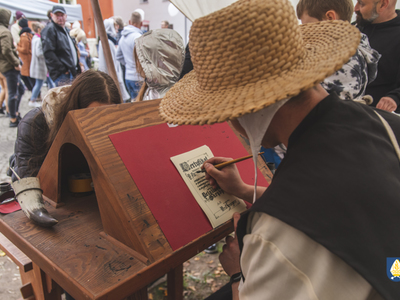 Zdjęcie z  XX Jarmarku Cysterskiego w Pelplinie 2021