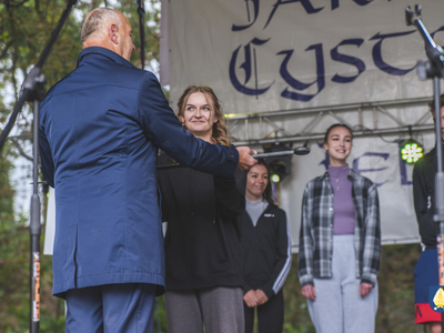 Zdjęcie z  XX Jarmarku Cysterskiego w Pelplinie 2021