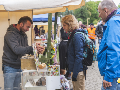 Zdjęcie z  XX Jarmarku Cysterskiego w Pelplinie 2021
