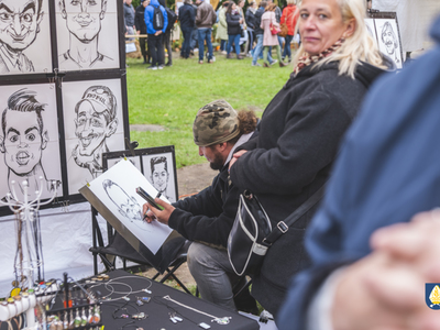 Zdjęcie z  XX Jarmarku Cysterskiego w Pelplinie 2021