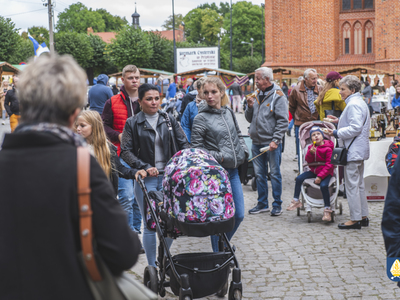 Zdjęcie z  XX Jarmarku Cysterskiego w Pelplinie 2021