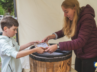Zdjęcie z  XX Jarmarku Cysterskiego w Pelplinie 2021