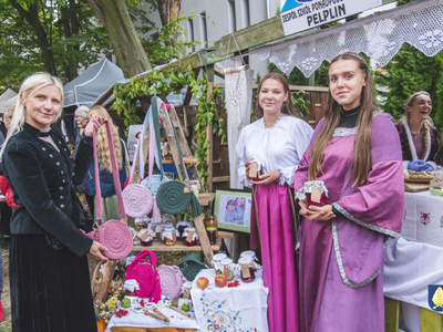 Zdjęcie z  XX Jarmarku Cysterskiego w Pelplinie 2021