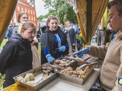 Zdjęcie z  XX Jarmarku Cysterskiego w Pelplinie 2021