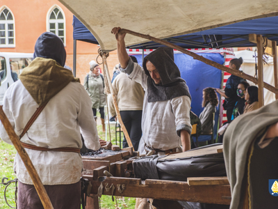 Zdjęcie z  XX Jarmarku Cysterskiego w Pelplinie 2021