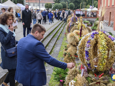 Zdjęcie z Dożynek Województwa Pomorskiego 2021 w Pelplinie