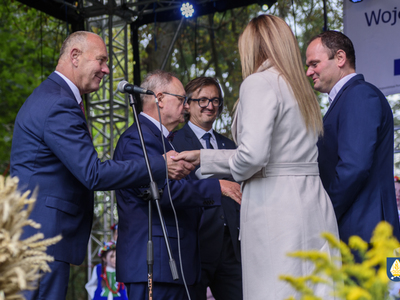Zdjęcie z Dożynek Województwa Pomorskiego 2021 w Pelplinie