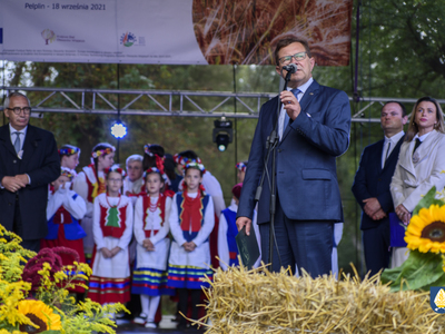 Zdjęcie z Dożynek Województwa Pomorskiego 2021 w Pelplinie
