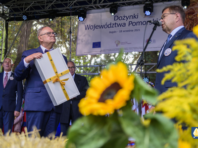 Zdjęcie z Dożynek Województwa Pomorskiego 2021 w Pelplinie