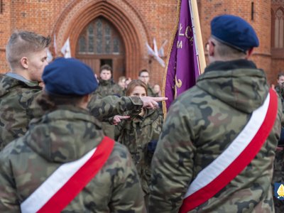 Zdjęcie z uroczystości ślubowania
