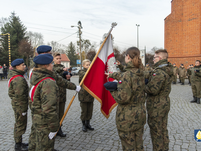 Zdjęcie z uroczystości ślubowania