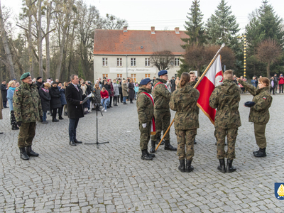 Zdjęcie z uroczystości ślubowania