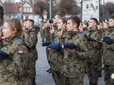 Zdjęcie z uroczystości ślubowania