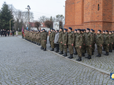 Zdjęcie z uroczystości ślubowania