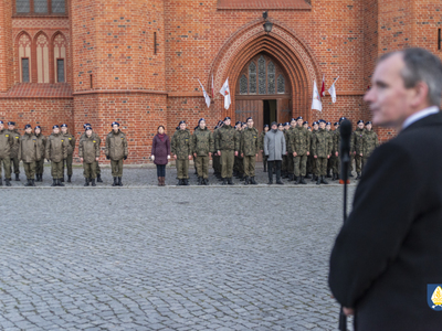 Zdjęcie z uroczystości ślubowania
