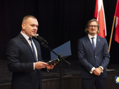 Zdjęcie z uroczystości w Miejskim Ośrodku Kultury