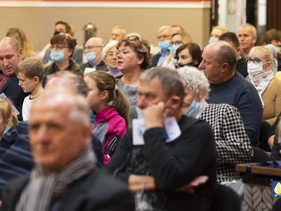 Zdjęcie z uroczystości w Miejskim Ośrodku Kultury