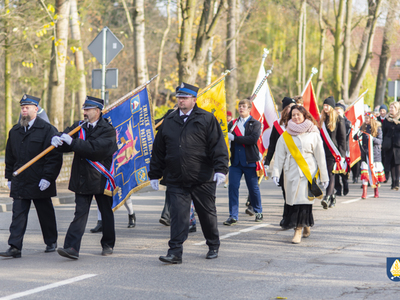 Zdjęcie z uroczystości Święta Niepodległości
