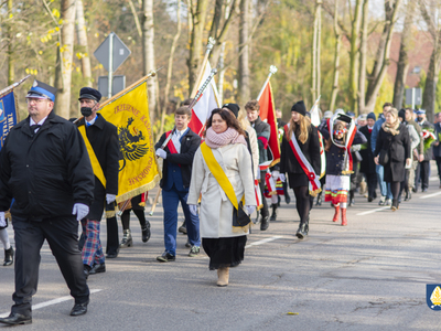 Zdjęcie z uroczystości Święta Niepodległości