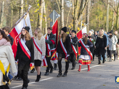 Zdjęcie z uroczystości Święta Niepodległości