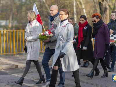 Zdjęcie z uroczystości Święta Niepodległości