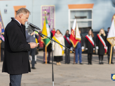 Zdjęcie z uroczystości Święta Niepodległości