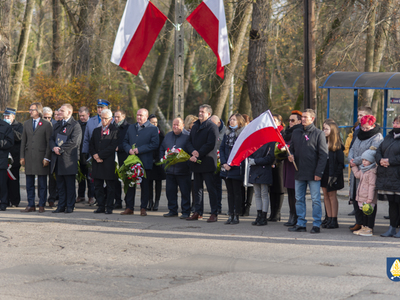 Zdjęcie z uroczystości Święta Niepodległości
