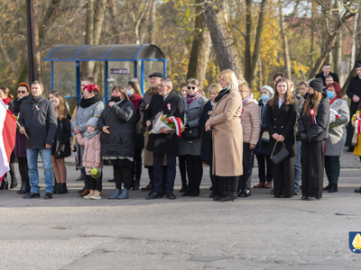 Zdjęcie z uroczystości Święta Niepodległości