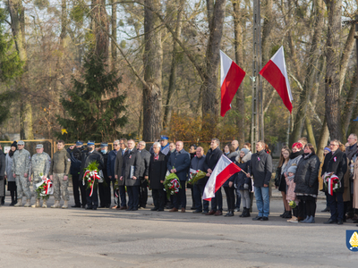 Zdjęcie z uroczystości Święta Niepodległości