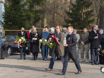 Zdjęcie z uroczystości Święta Niepodległości