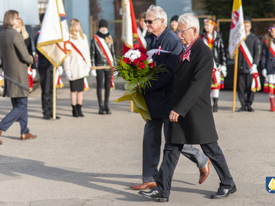 Zdjęcie z uroczystości Święta Niepodległości