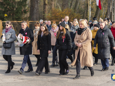 Zdjęcie z uroczystości Święta Niepodległości