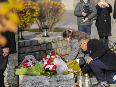 Zdjęcie z uroczystości Święta Niepodległości